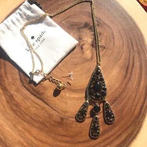 Kate Spade ♠️ Drop Pendant Necklace & Dustbag